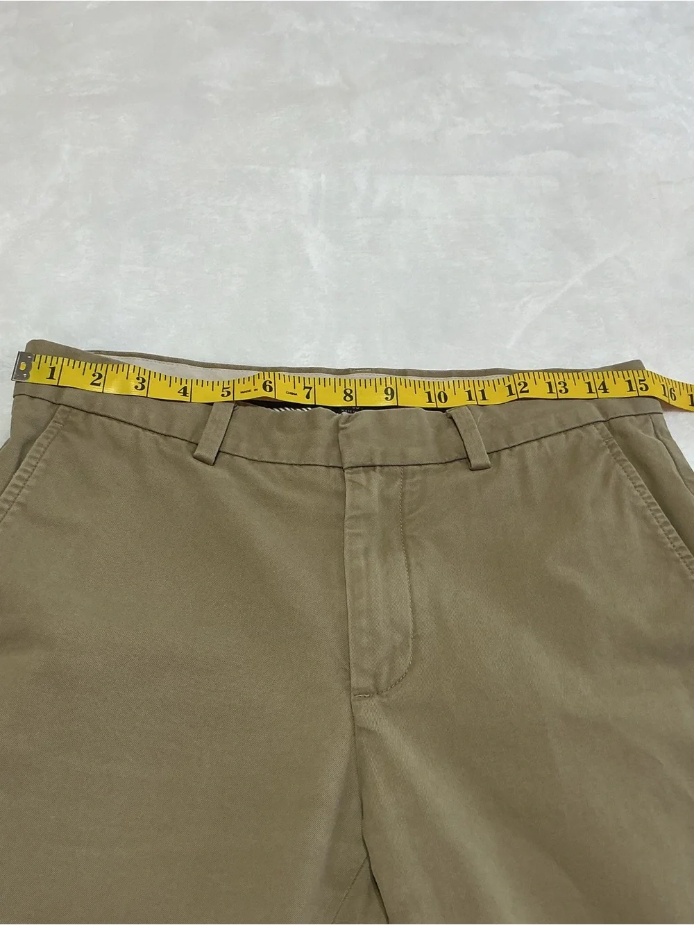 Men's Banana Republic Aiden Slim-Fit Tan Chino Pants 30x30 (Fits 30x28) Office